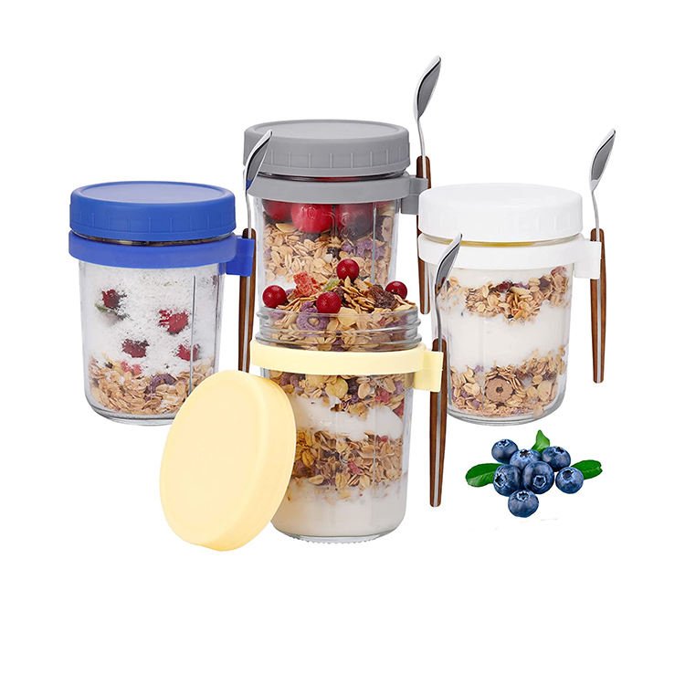 overnight oats jar
