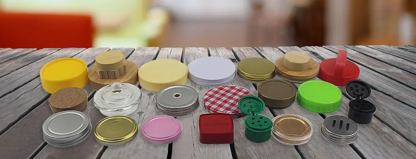 food container caps