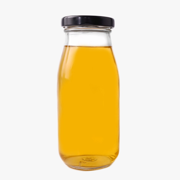 glass juice bottles with lids