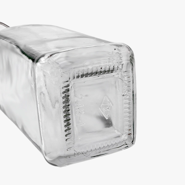 Square Swing Top Glass Bottles