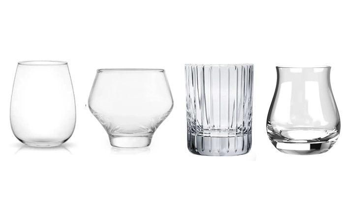 spirits glassware